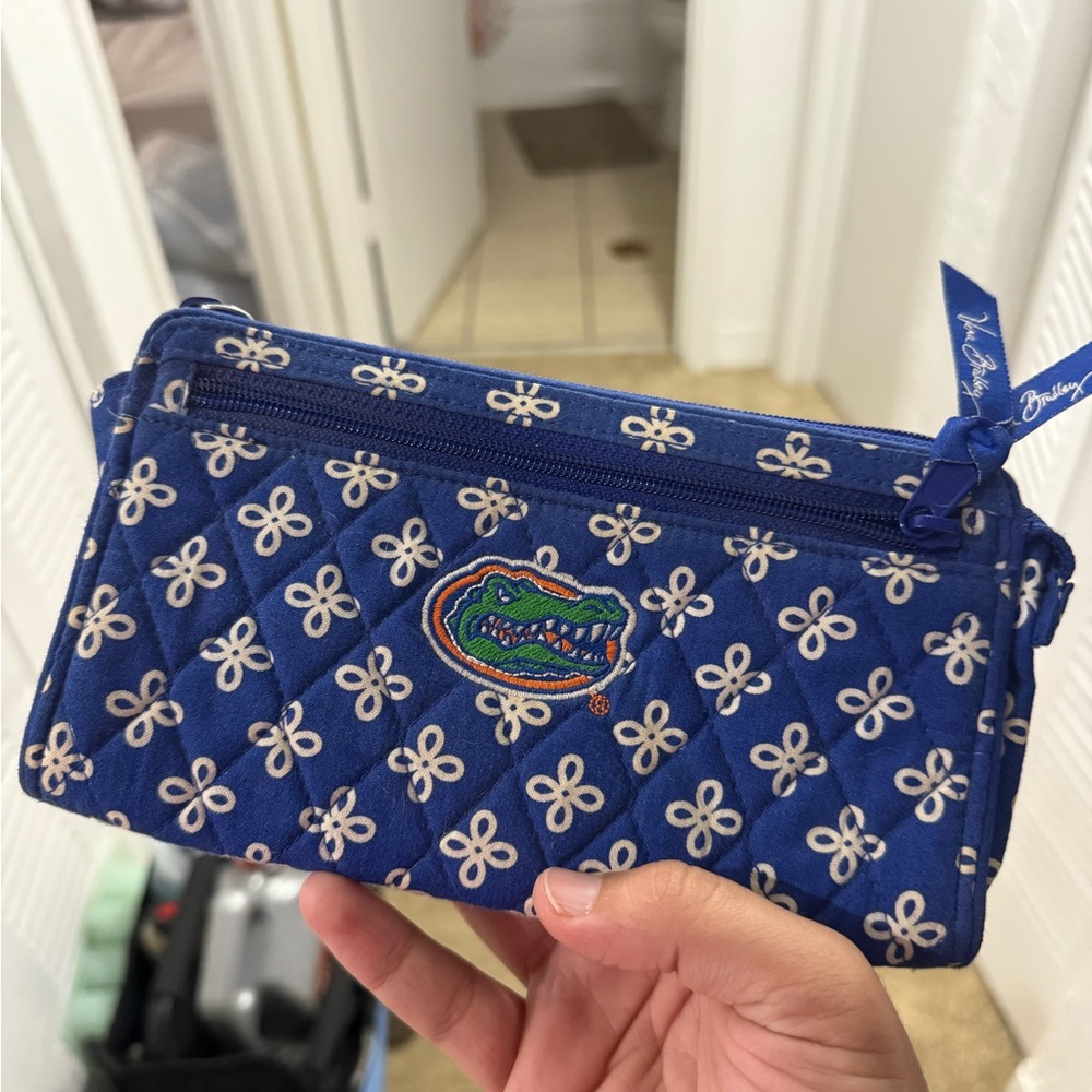 Vera Bradley Blue and White Clutch